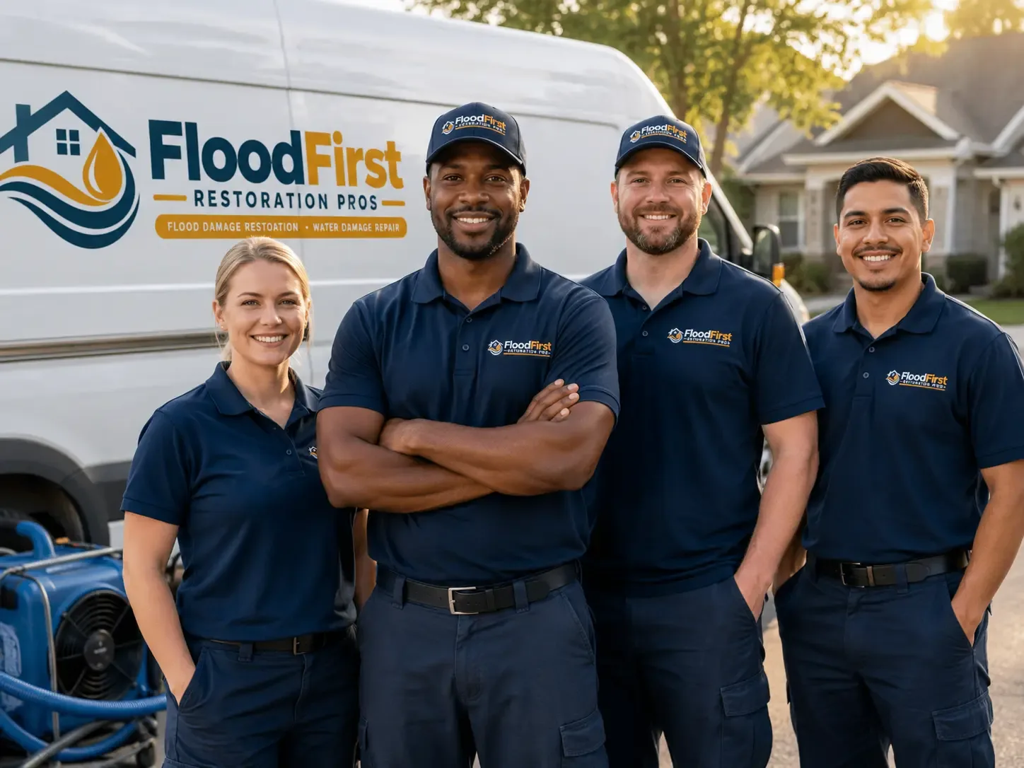 Flood Damage Restoration company in Round Mountain, TX