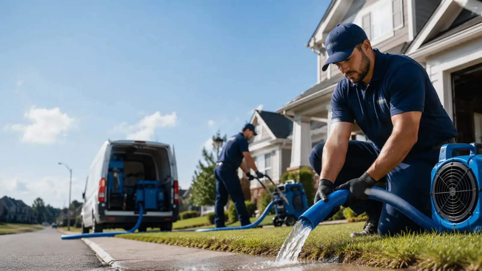 Flood Damage Restoration in Round Mountain, TX